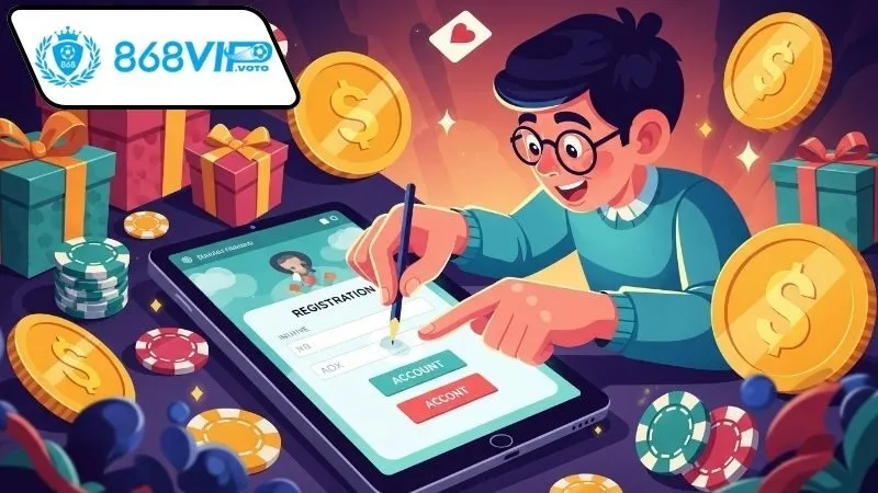 Ưu đãi đăng ký 868vip cho tân thủ